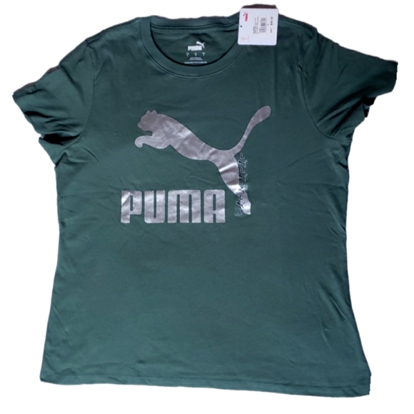 Puma Green Shirt - Picture 1 of 5